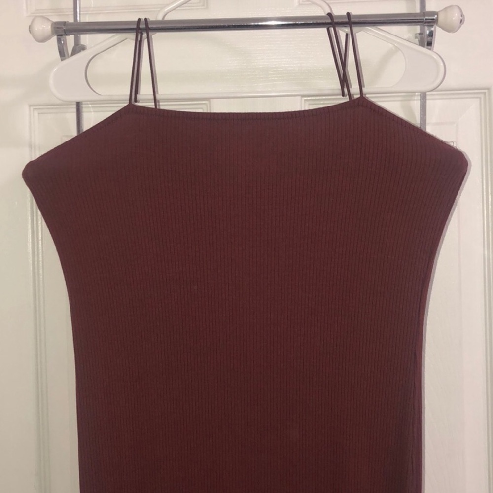 Maroon dress